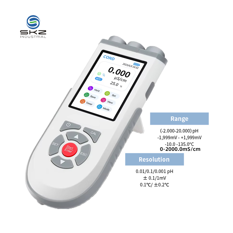 Portable pH/Conductivity Meter