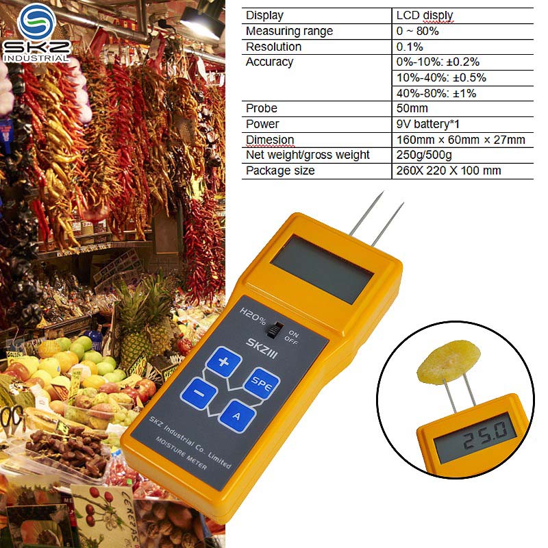 Dried Mango Moisture Meter