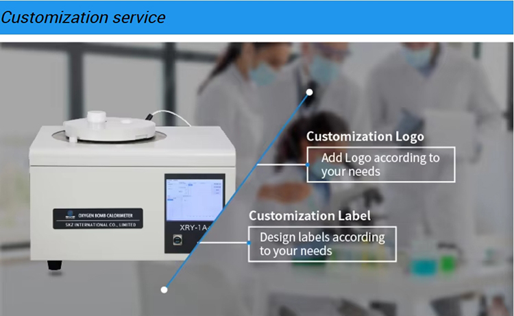 Digital 0.001K Oxygen Bomb Calorimeter