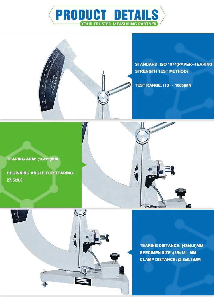 Elmendorf Tear Tester