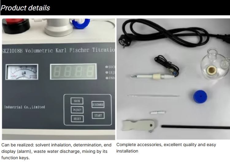 3ppm Volumetric Karl Fischer 