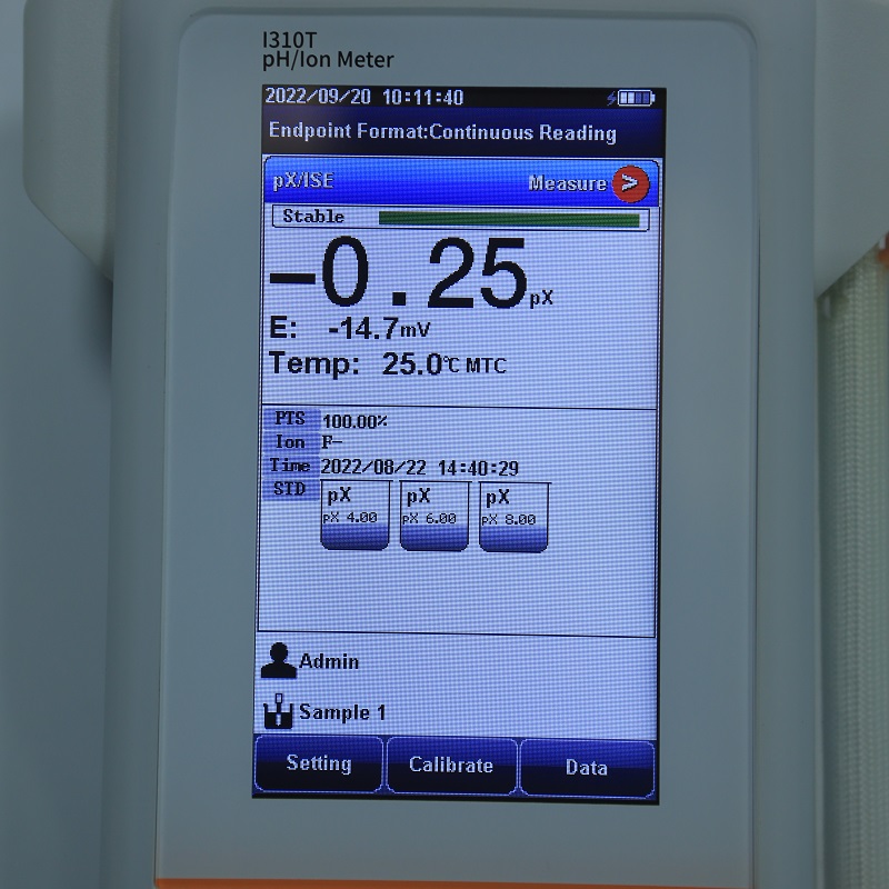 Цифровий іонний тестер Ph Meter