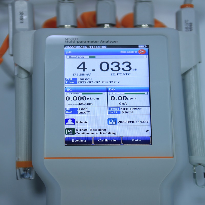 Analizador de medidores multiparámetro digital M510T