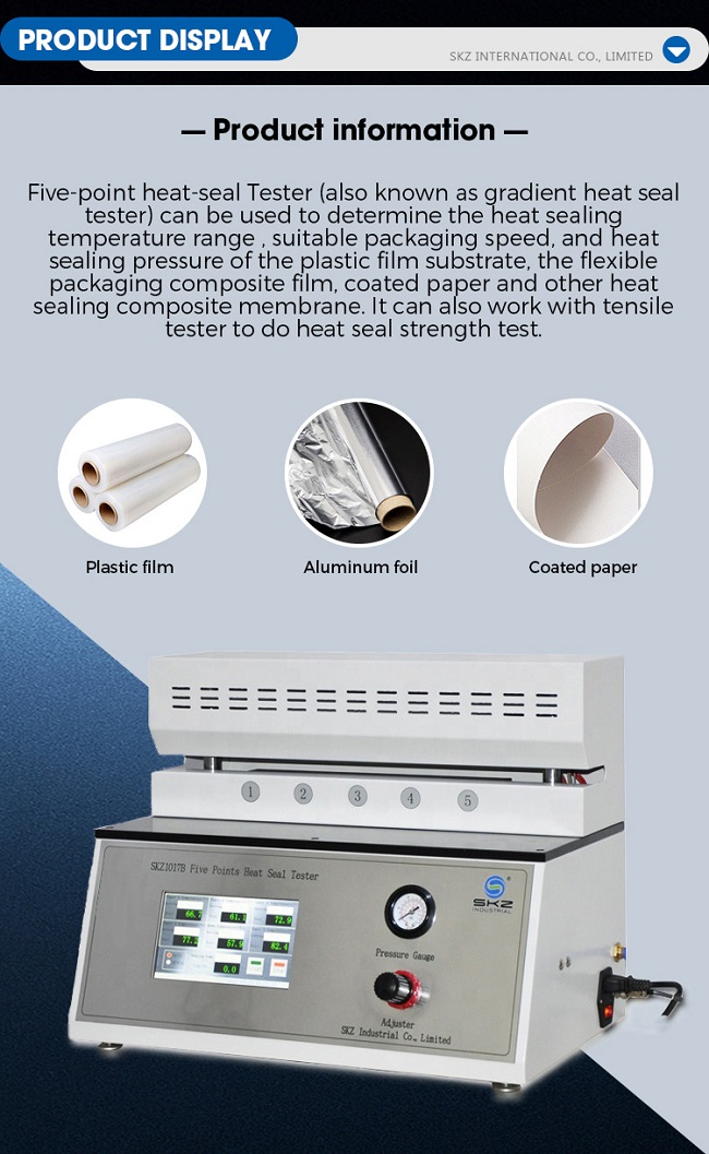  Five points Heat Seal Tester