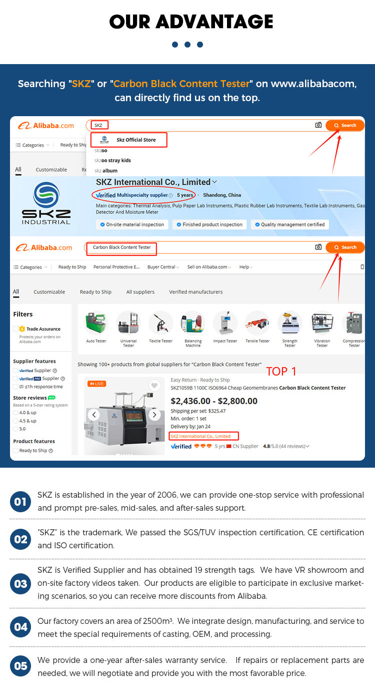 Carbon Black Content Testing Instrument