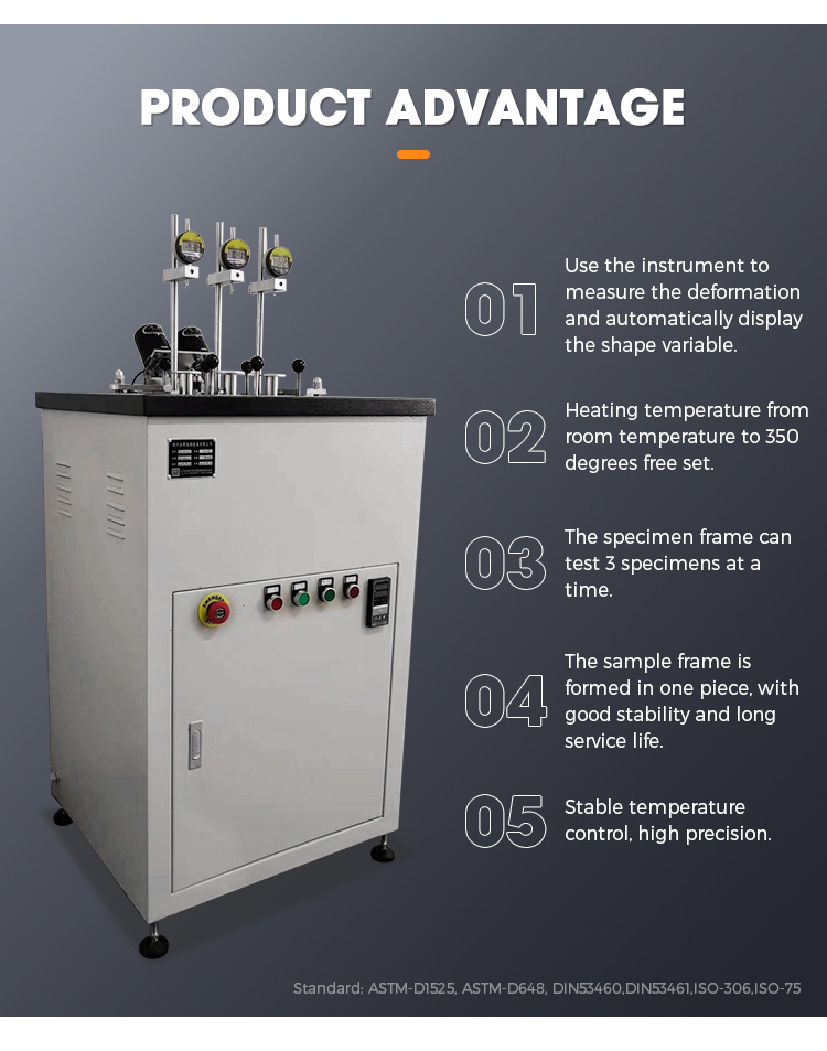 Vicat Softening Point Tester