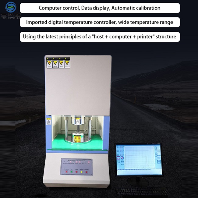 SKZ132 Rubber Mooney Viscometer (MV) Mooney Viscosity Of Natural Rubber.jpg