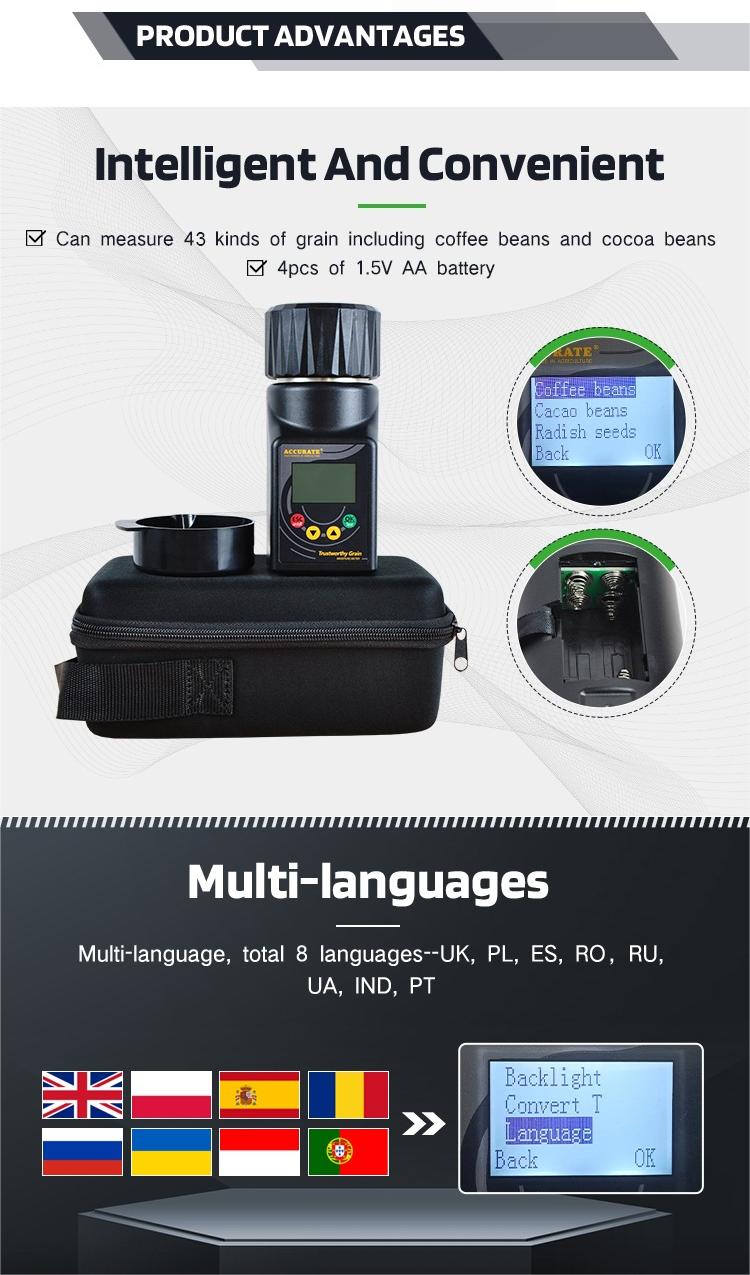 Moisture Meter For Grains