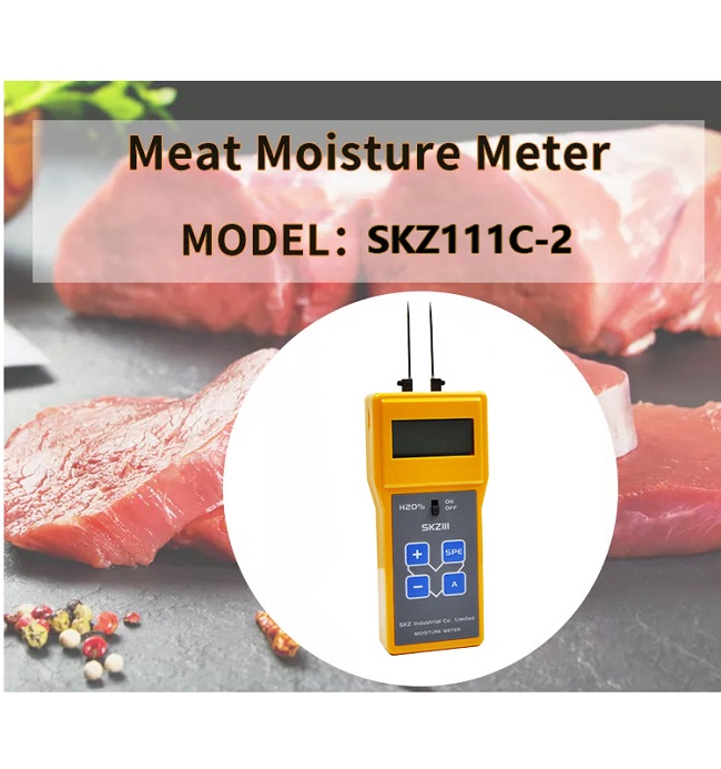 Przenośny cyfrowy miernik wilgotności mięsa SKZ111C-2