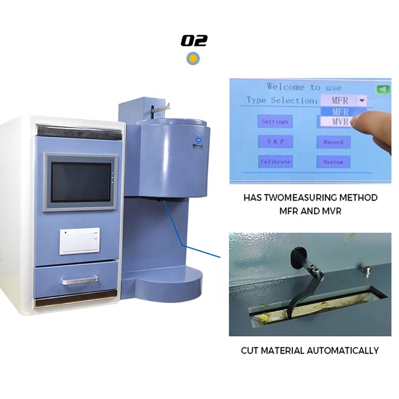 ISO1133 Manufacture Auto LCD Melt Flow Indexer Factory Melt Flow Indexer