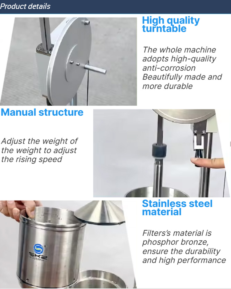 Schopper-Riegler Beating Pulp Tester