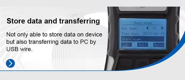 H2 Hydrogen Gas Detector Monitor