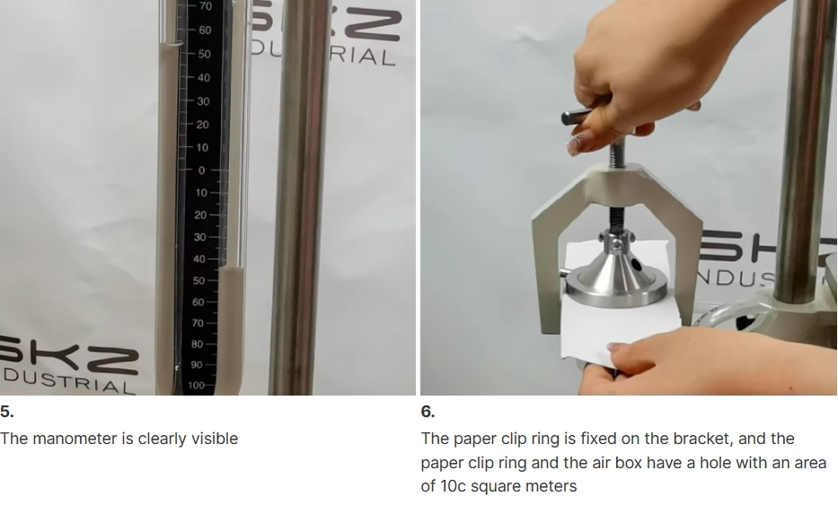 Air Permeability Tester For Paper