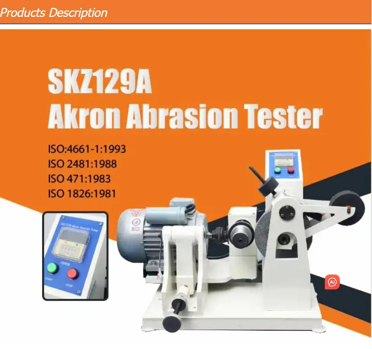 SKZ129A Auto Tester ścieralności Akron