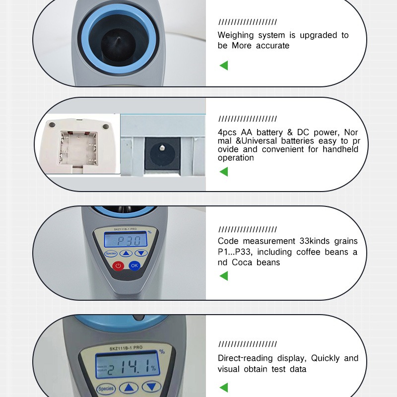 Digital Moisture Meter For Grains