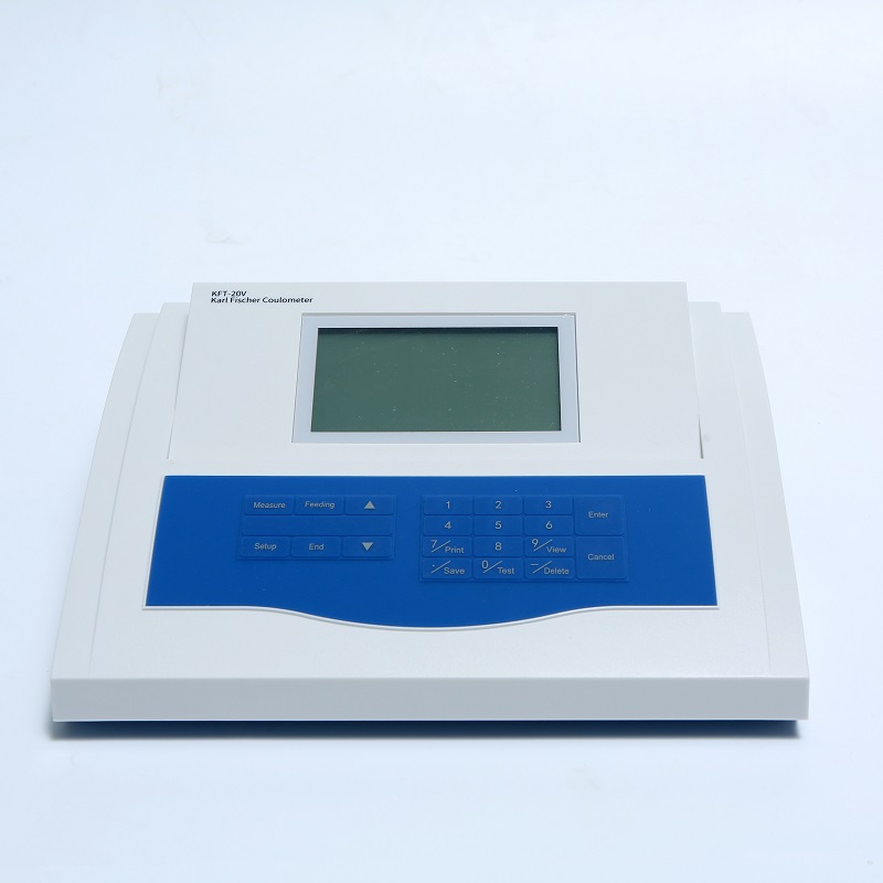 Lab Karl Fischer Coulometer Titrator KFT-20V