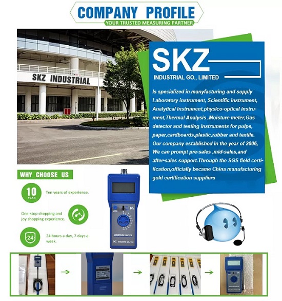 Portable Wood Chips Moisture Meter SKZ111H 