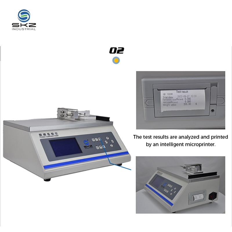 LCD Display Friction Coefficient Tester