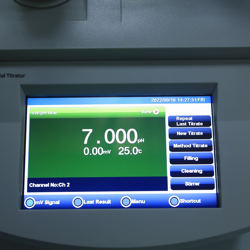 Automatic Potentiometric Titration Titrator Ti-50