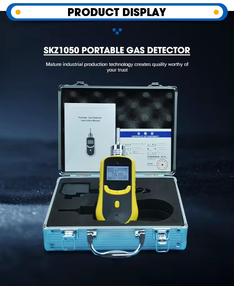 NH3 H2S 2 In 1 Portable Multi Gas Detector