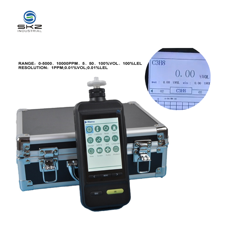 Máquina de prueba de fugas de gas EX