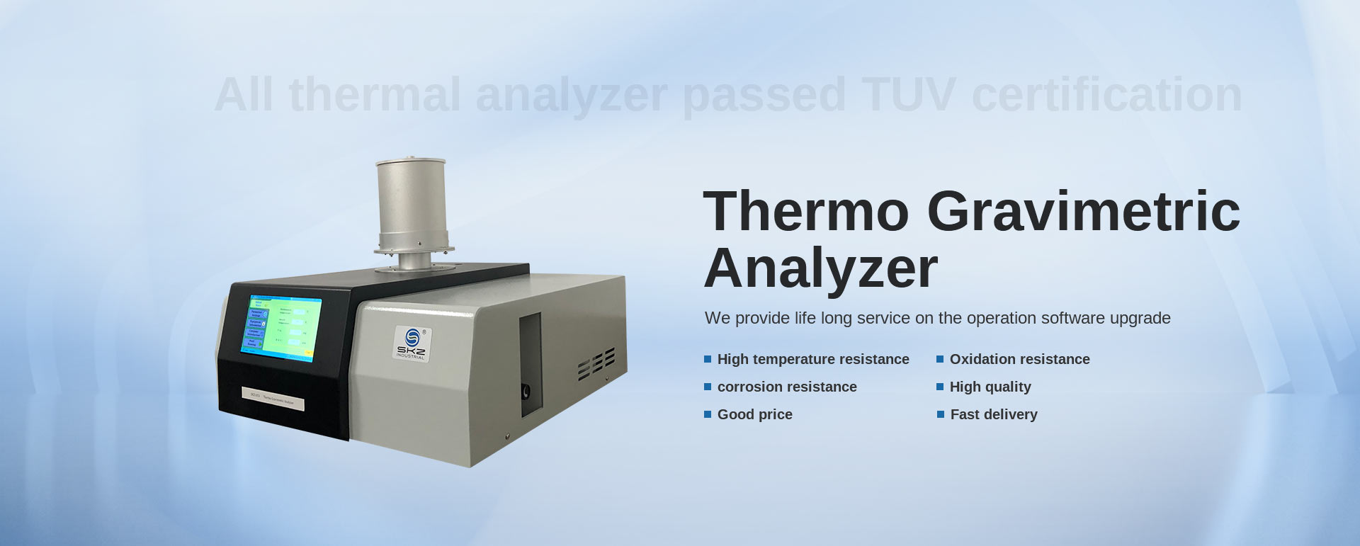 Analizator termograwimetryczny