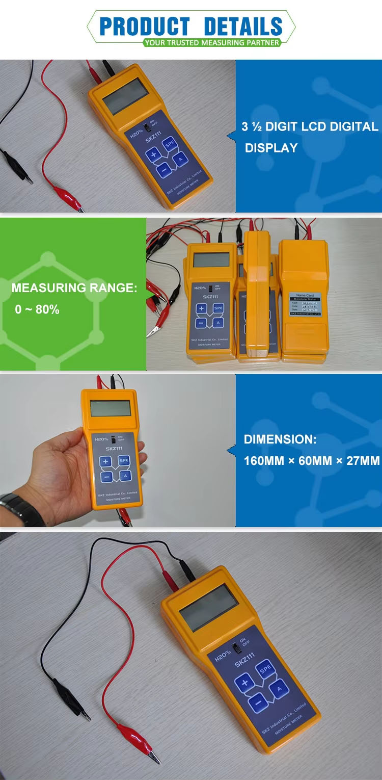 Medidor de humedad de fideos de laboratorio