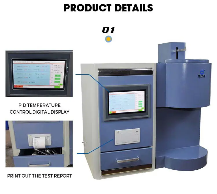 ISO1133 Manufacturing Auto LCD Melt Flow Indexer Заводський індексатор Melt Flow Indexer