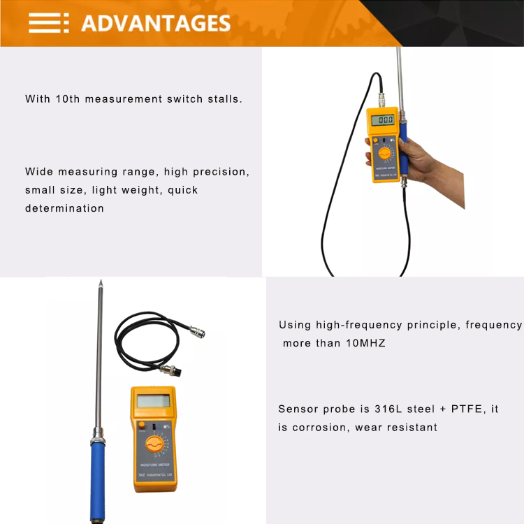 Portable Tea Moisture Meter SKZ111C-3