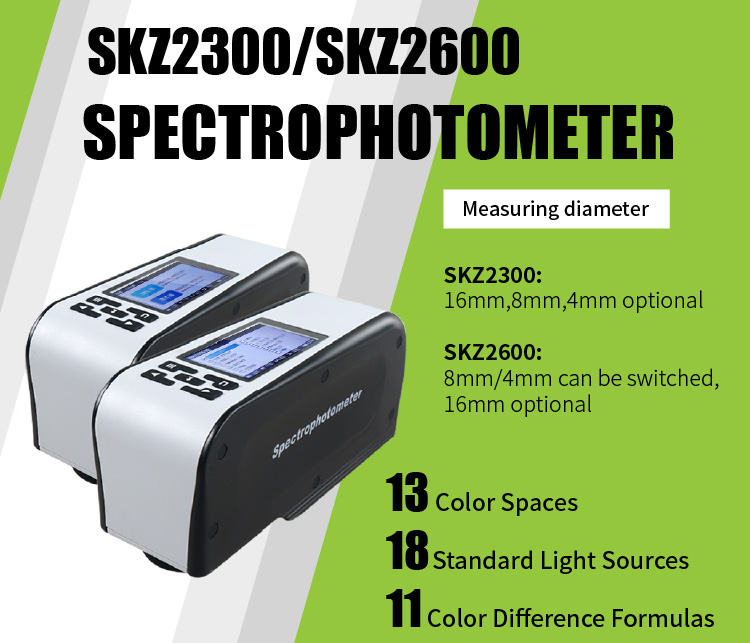 Espectrofotómetro UV Vis colorímetro digital SKZ2600