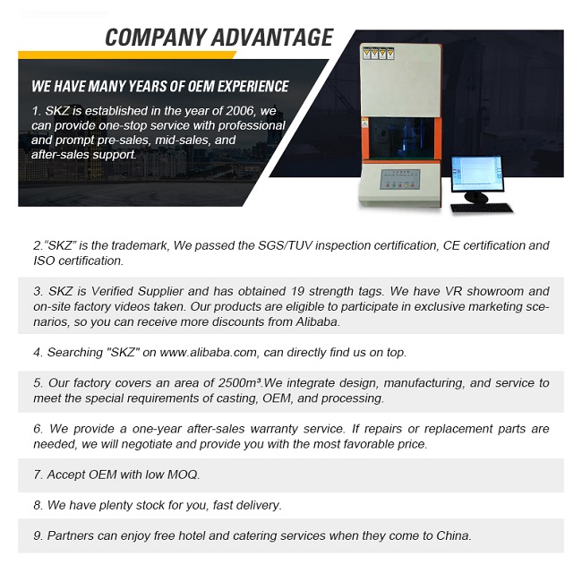 Top Quality Rubber Mooney Viscometer SKZ132 