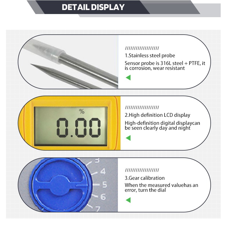 Waste Paper Bales Moisture Meter 