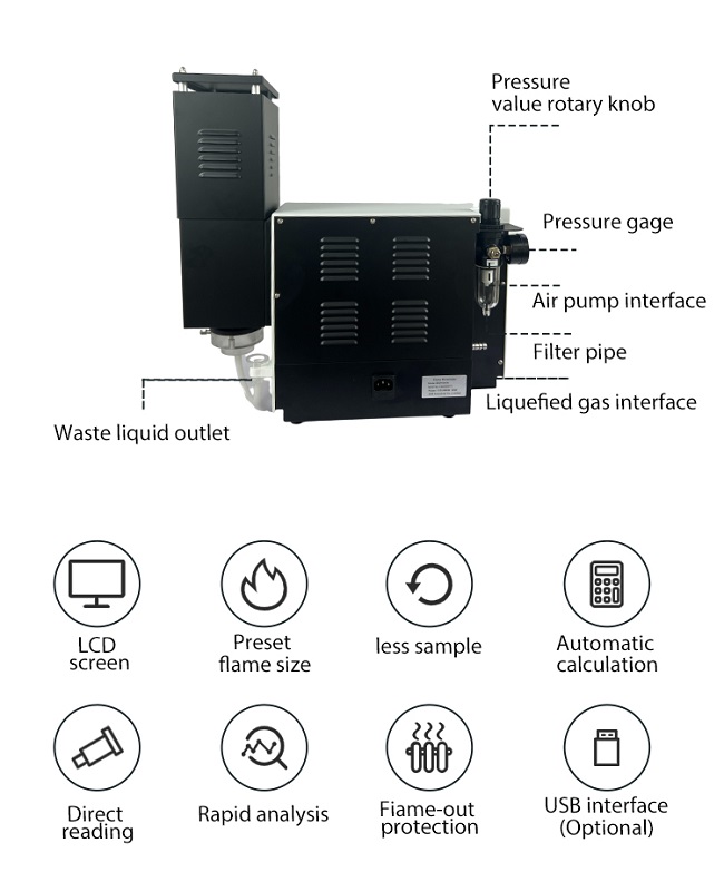 Digital Flame Photometer SKZ1044A