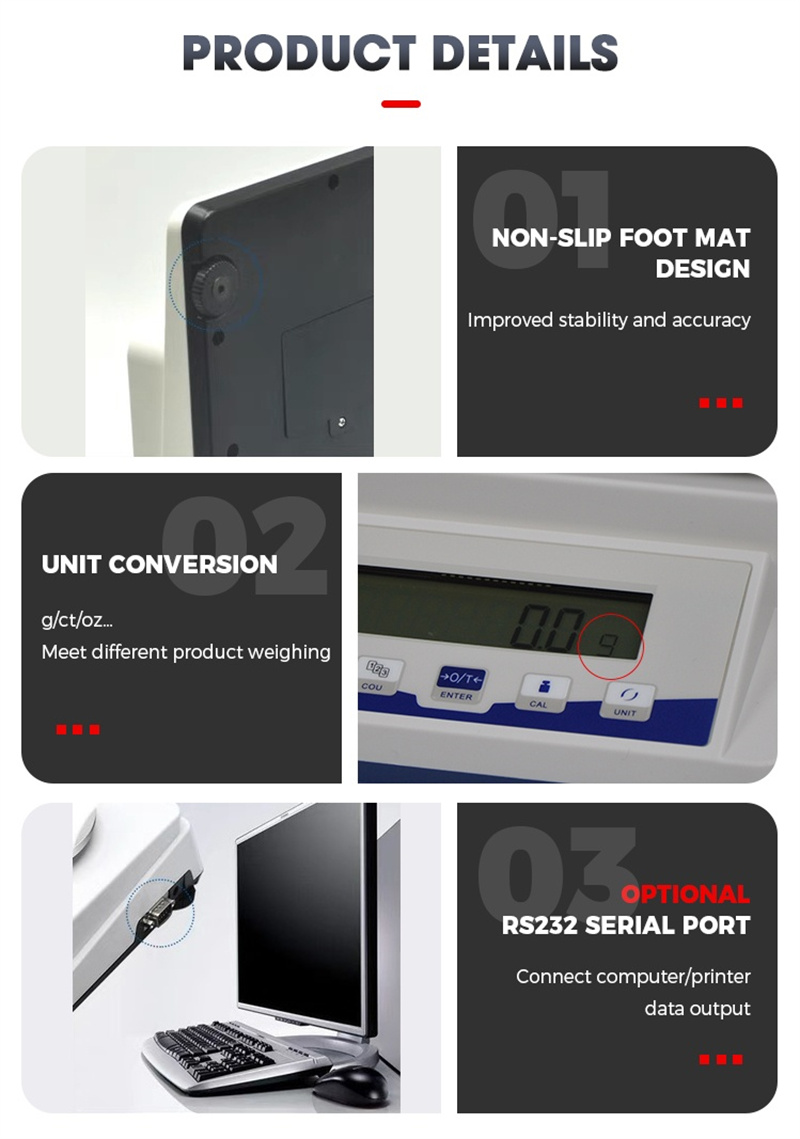 Balanza electrónica de precisión SKZ-C